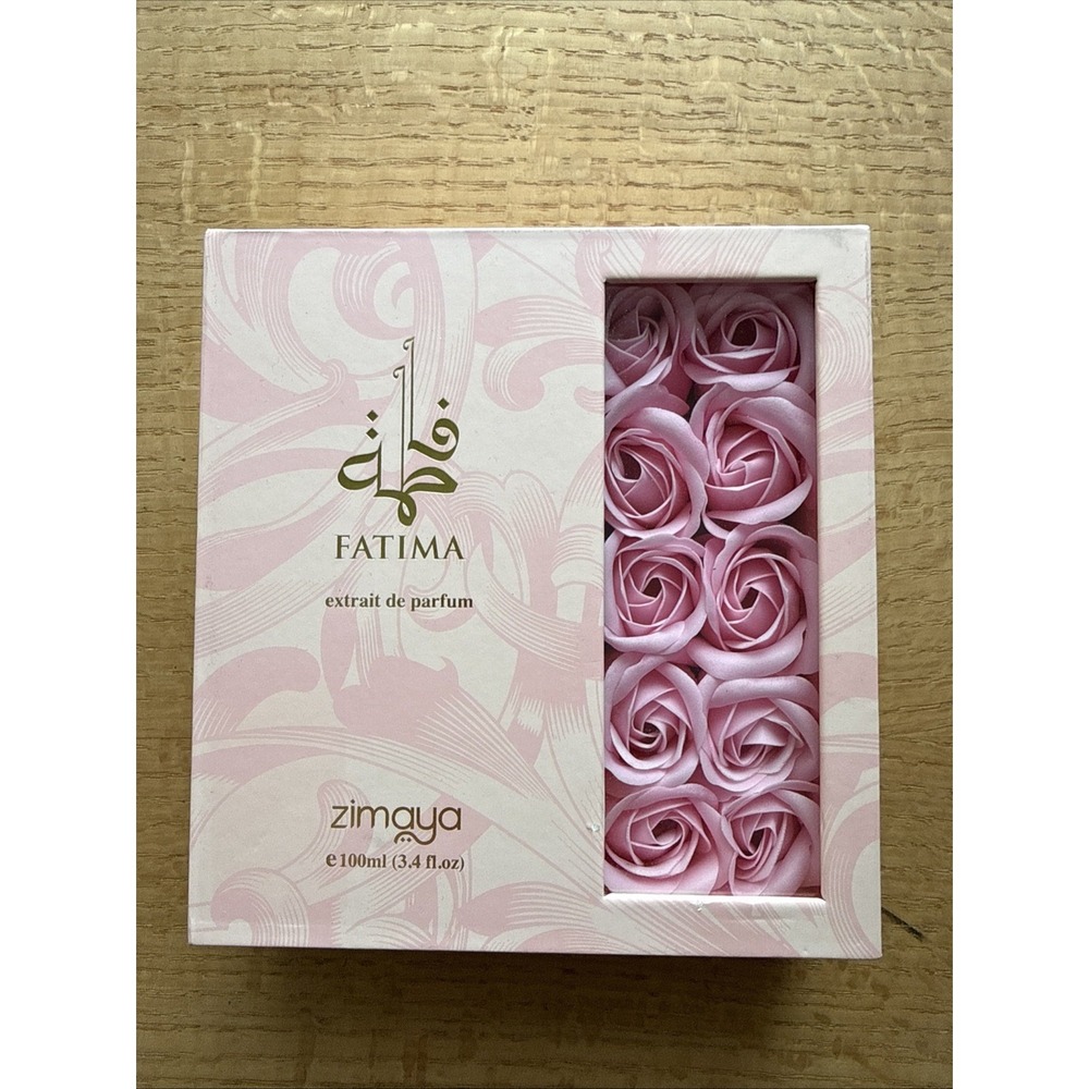 Fatima Pink Zimaya by Afnan 3.4 Extrait De Parfum Perfume Women New In Box